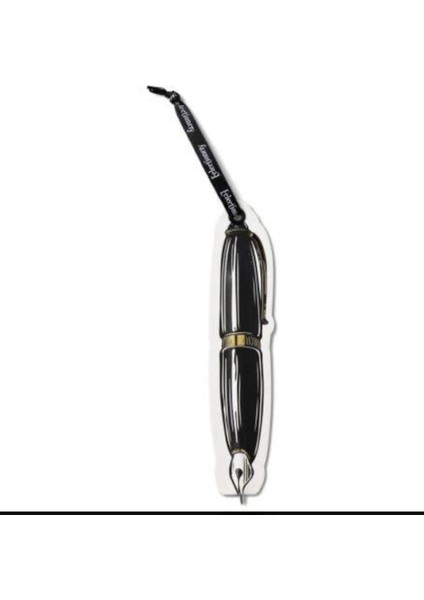 Eclectionery Flat Kalemli Kitap Ayracı - Fountain Pen Dolma Kalem