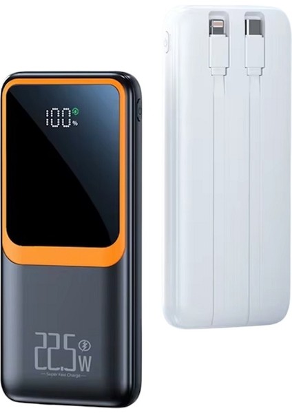 H32 Dijital Göstergeli Dahili Çoklu Kablolu 10000 Mah Powerbank Siyah fırsatları