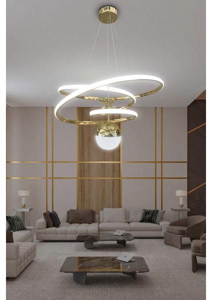 Eylül Tek Top 3 mt LED Avize