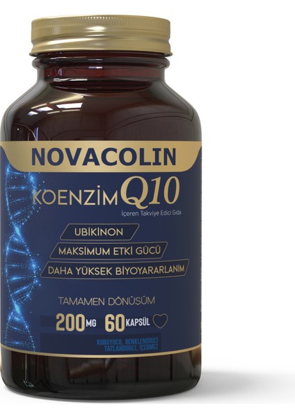 KoenzimQ10 (Ubikinol) 60 Kapsül