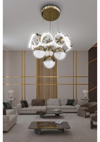 Sefa 4 Toplu Modern Sarkıt LED Avize modelleri