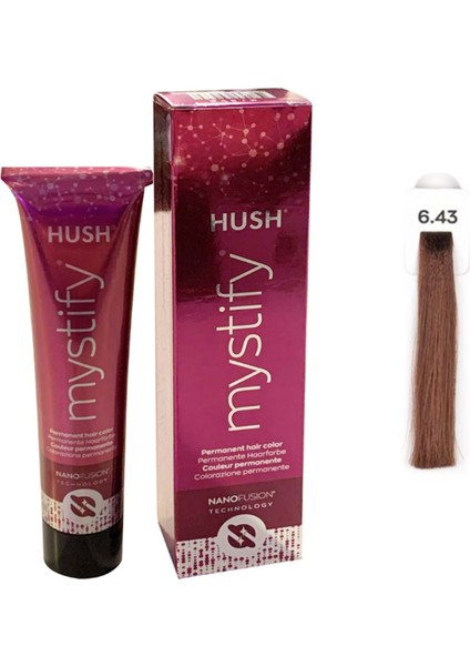 Mystıfy 60 ml 6.43 Koyu Kumral Bakır Dore