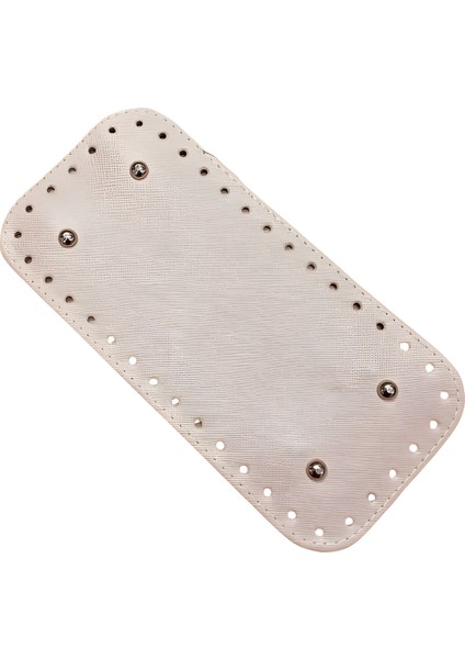 Rivetli Deri Çanta Tabanı Dikdörtgen 12*25 cm