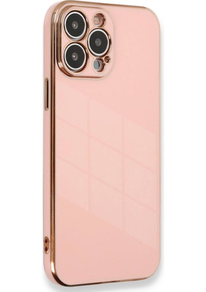 Iphone 15 Pro Kılıf Volet Silikon - Pembe Bstmy