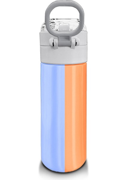 Kids Kız Desenli Pipetli ve Direkt Içim Çelik Termos 500 ml fiyatları