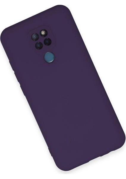 General Mobile Gm 20 Kılıf Nano Içi Kadife Silikon - Mor Bstmy