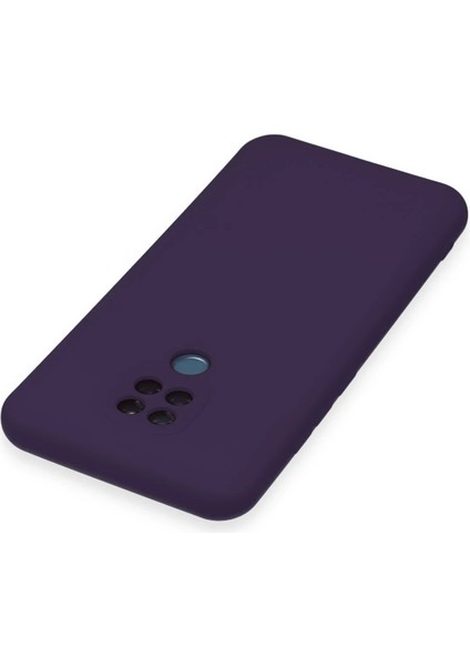 General Mobile Gm 20 Kılıf Nano Içi Kadife Silikon - Mor Bstmy