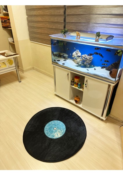 Gerçek Mavi Taş Plak Şeklinde Halı | Makinede Yıkanabilir – Süngerli Yüzey – Kaymaz Dot Taban modelleri