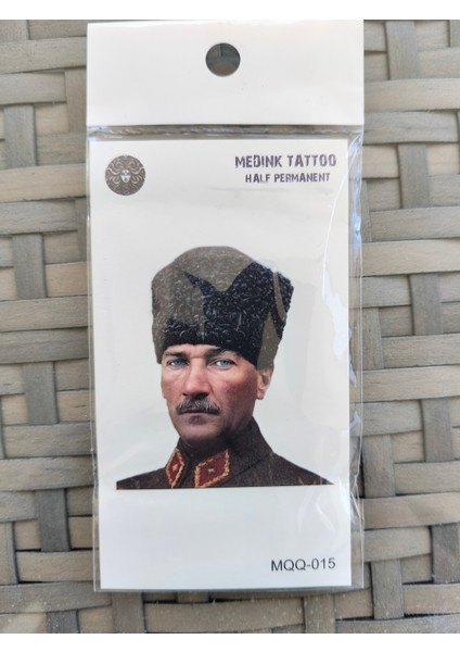 Geçici Dövme Ithal Atatürk Baskılı