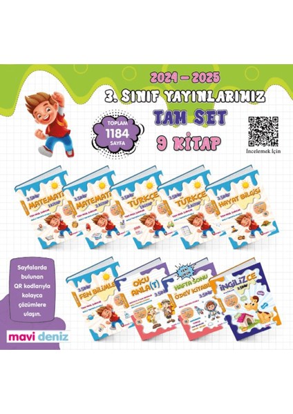 3. Sınıf Eğitim Seti (9 Kitap)