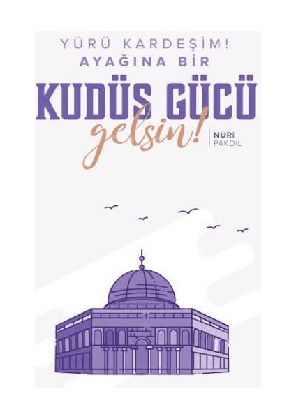 Kudüs Gücü Gelsin Defteri - Çizgili