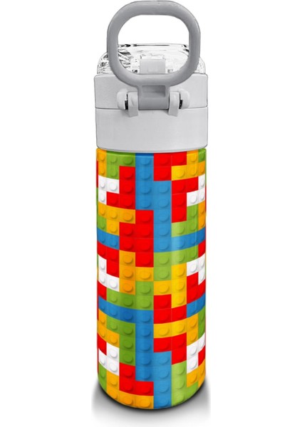 Kids Erkek Desenli Pipetli ve Direkt Içim Çelik Termos 500 ml fiyatları