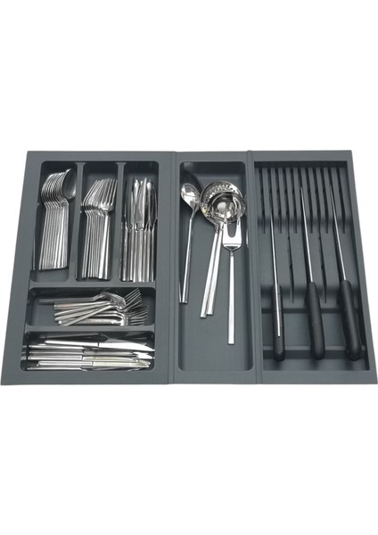 Çekmece içi kaşıklık ve Bıçaklık 64x48 Yandan ve Boydan 4,5 cm kesilebilir fiyatları