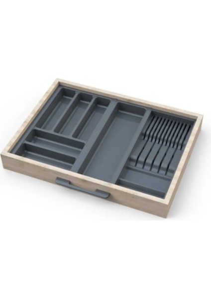 Çekmece içi kaşıklık ve Bıçaklık 64x48 Yandan ve Boydan 4,5 cm kesilebilir