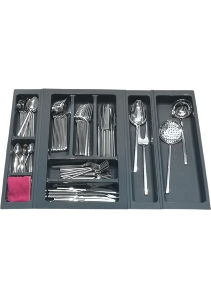 Mutfak Çekmece Içi Kaşıklık Düzenleyici 64 Cm X 48 Cm (yanlar Ve Boydan 4,5 Cm Kesilebilir) fiyatları
