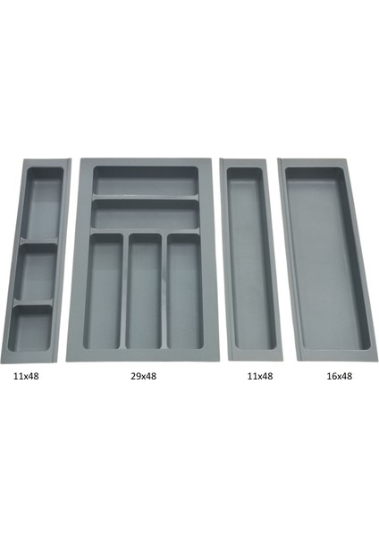 Mutfak Çekmece Içi Kaşıklık Düzenleyici 64 Cm X 48 Cm (yanlar Ve Boydan 4,5 Cm Kesilebilir) fırsatları