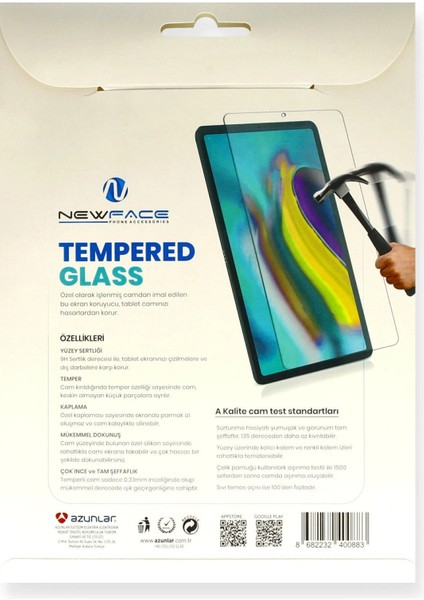 Samsung Galaxy T220 Tab A7 Lite 8.7 Tablet Cam Ekran Koruyucu Bstmy