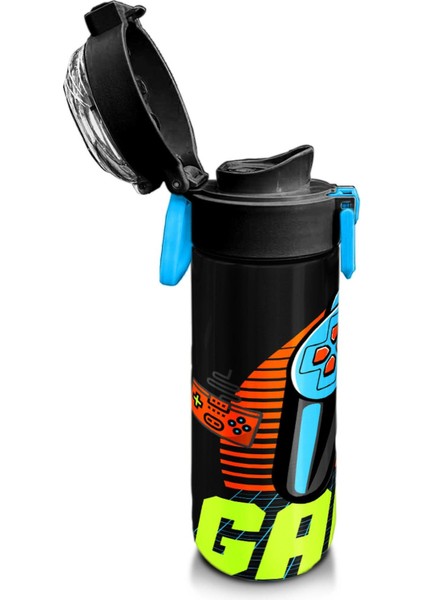 Kids Erkek Desenli Pipetli ve Direkt Içim Çelik Termos 500 ml fırsatları