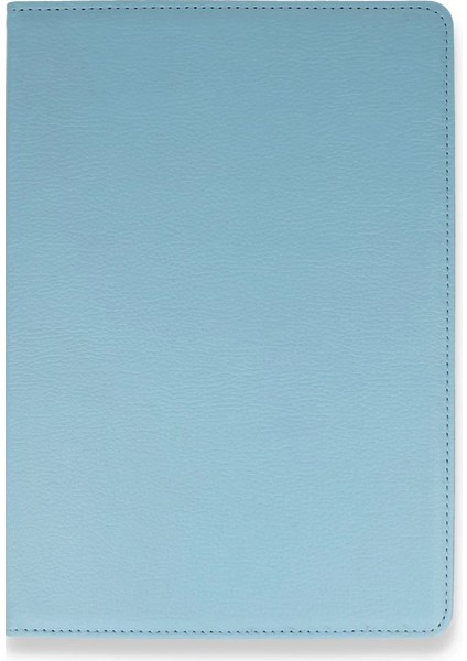 Samsung Galaxy X800 Tab S8 Plus 12.4 Kılıf 360 Tablet Deri Kılıf - Turkuaz Bstmy