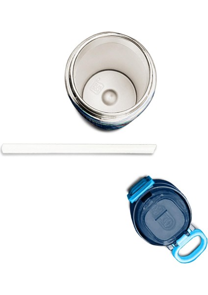 Kids Erkek Desenli Pipetli ve Direkt Içim Çelik Termos 500 ml fiyatları