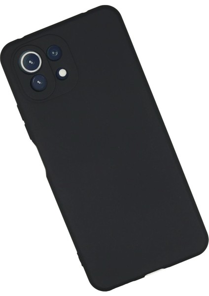 Xiaomi Mi 11 Lite Kılıf Nano Içi Kadife Silikon - Lacivert Bstmy