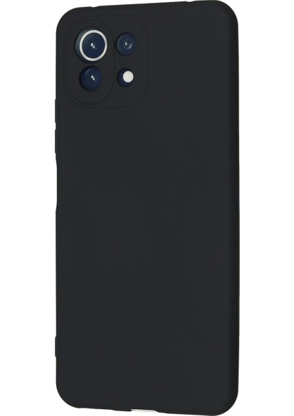 Xiaomi Mi 11 Lite Kılıf Nano Içi Kadife Silikon - Lacivert Bstmy