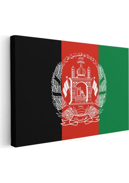 Afganistan Bayrağı - Kanvas Tablo modelleri