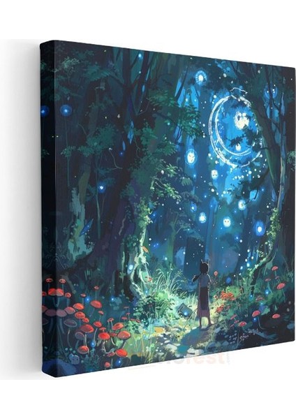 Ateş Şefi - Mutfak Büyüsü Anime Kanvas Tablo modelleri