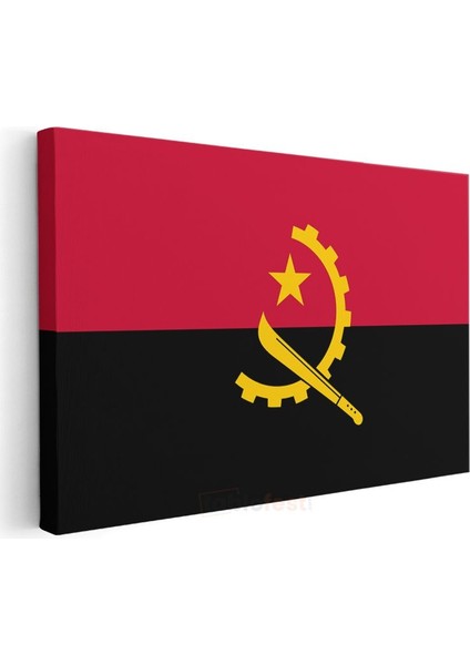Angola Bayrağı - Kanvas Tablo modelleri