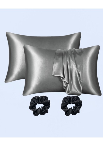 Ipek Saten Dokulu 50X70 cm Yastık Kılıfı 2 Adet ANT2021