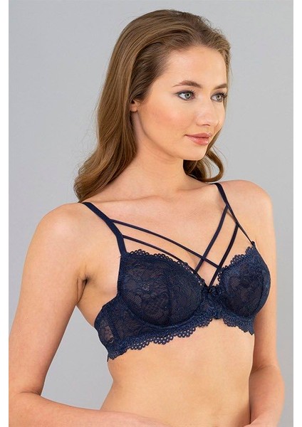 Kadın Strappy Bralet Çarpraz Askılı Tül Sütyen Bralet modelleri