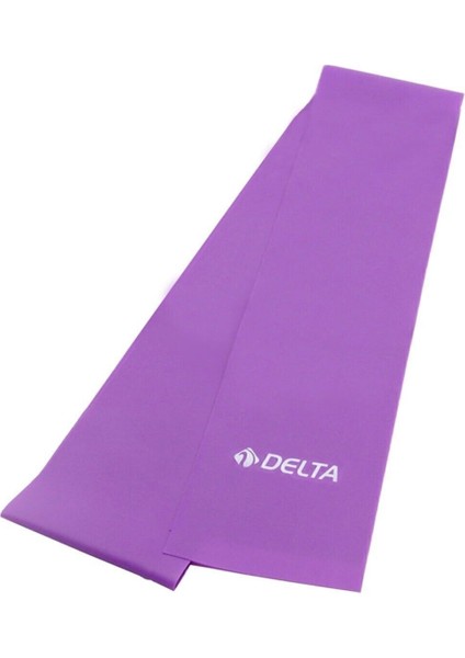 Pilates Bandı Tam Sert 120 x 7,5 cm Egzersiz Direnç Lastiği (Uç Kısmı Açık)