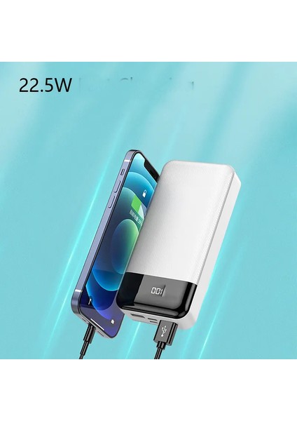 30000 Mah 22.5W Hızlı Şarj Özellikli Taşınabilir Şarj Cihazı Macsafe Özellikli