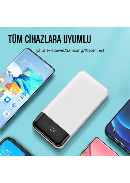 30000 Mah 22.5W Hızlı Şarj Özellikli Taşınabilir Şarj Cihazı Macsafe Özellikli