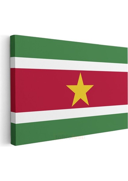 Surinam Bayrağı - Kanvas Tablo modelleri