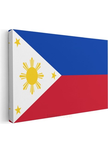 Filipinler Bayrağı - Kanvas Tablo