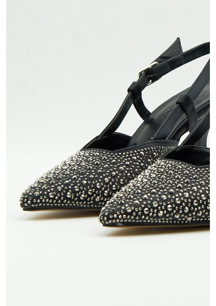 Fiora Kadın Taşlı Topuklu Ayakkabı indirimleri