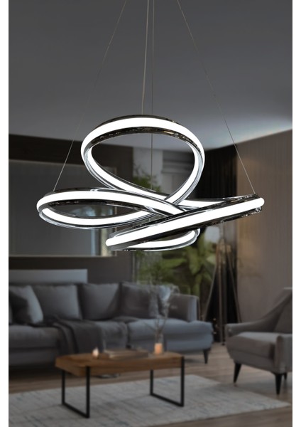 Sirius Çift Yönlü Kıvrım Salon, Oturma Odası, Mutfak Avizesi