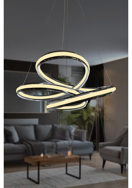 Sirius Çift Yönlü Kıvrım Salon, Oturma Odası, Mutfak Avizesi