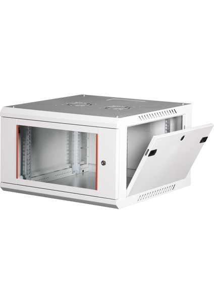 6u 19" Duvar Tipi Rack Kabinet – Genişlik: 600 mm | Derinlik: 600 mm – Açık Gri fiyatları