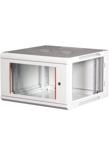 6u 19" Duvar Tipi Rack Kabinet – Genişlik: 600 mm | Derinlik: 600 mm – Açık Gri modelleri