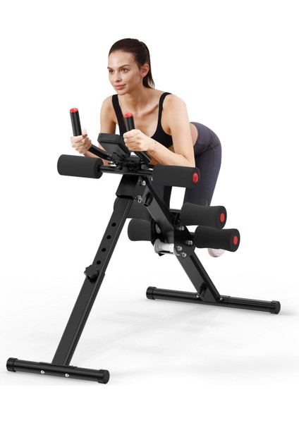 Relife Abdominal Karın Kası Egzersiz Spor Aleti - 5 Farklı Yükseklik Ayarı - 150KG Taşıma Kapasites