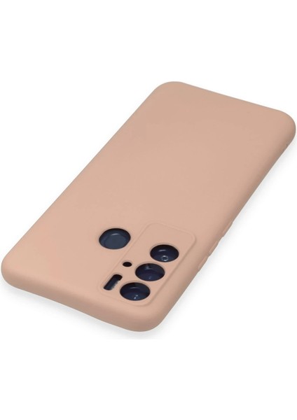 Tecno Pova Neo Kılıf Nano Içi Kadife Silikon - Pudra Bstmy