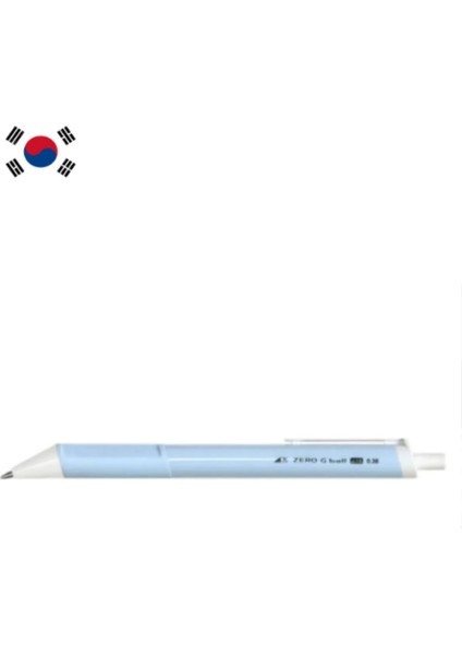 15°c Derece Eğimli Soft Yumuşak Mavi Siyah Tükenmez Kalem 0.38MM