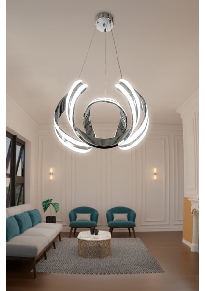Arya Çift Yönlü Sıralı LED Avize