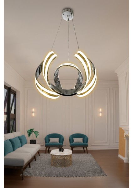 Arya Çift Yönlü Sıralı LED Avize
