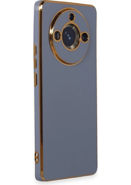 Realme 11 Pro Kılıf Volet Silikon - Mavi Bstmy