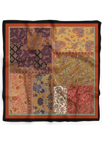 Kadın Etnik Desenli Fular Bandana