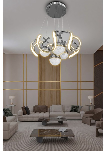 Arya 4 Toplu Sarkıt LED Avize modelleri