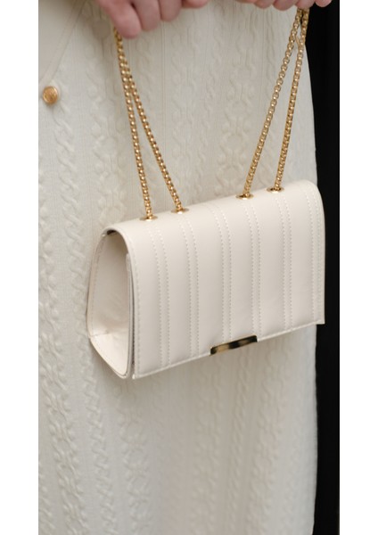 Gımosa Mahila Gold Zincir Askılı Mıknatıslı Kadın Çantası, Omuz Çantası, El Çantası, Zincir Askılı Çanta fiyatları